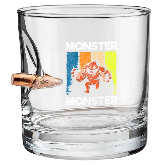 Monster Fright Character Monster Hunter Bullet Whiskey Glasses