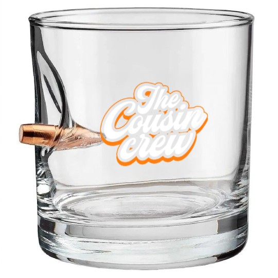 The Cousin Crew Bullet Whiskey Glasses