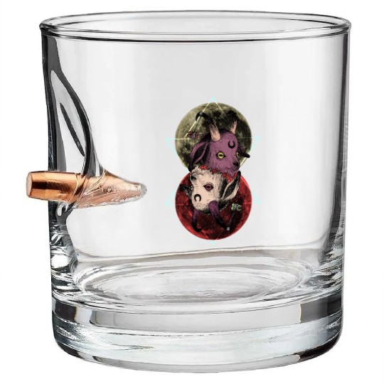 As Above So Below Goat Bullet Whiskey Glasses