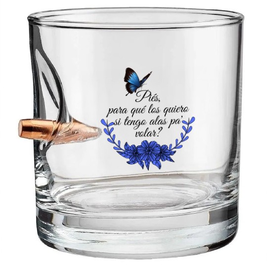 Frida Kahlo Quotes nature Bullet Whiskey Glasses