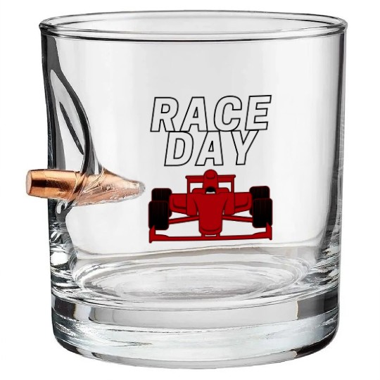 Race Day tumblr Bullet Whiskey Glasses