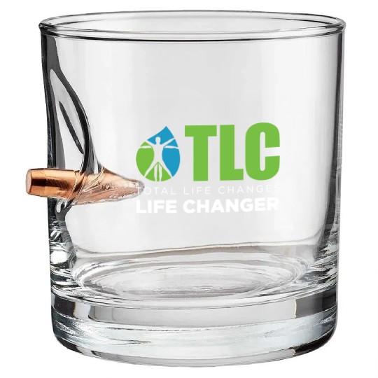 TLC LC Logo v2 1 Bullet Whiskey Glasses