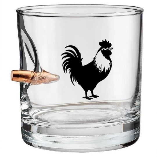 cock Bullet Whiskey Glasses