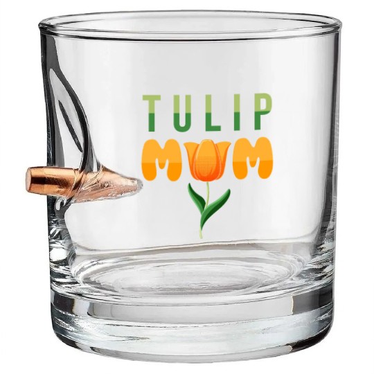 Tulip Gardening Mother Bullet Whiskey Glasses
