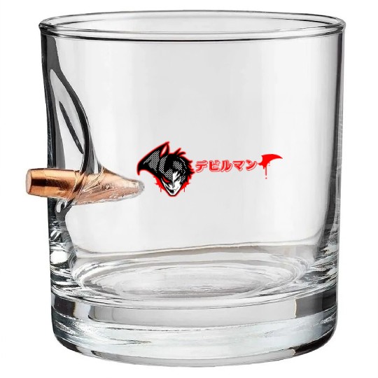 Devilman Crybaby classic Bullet Whiskey Glasses