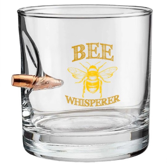Bumble Bee Bullet Whiskey Glasses