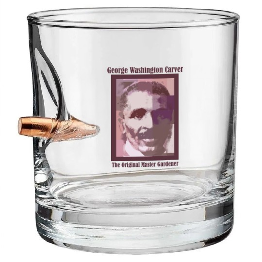 George Washington Carver Bullet Whiskey Glasses