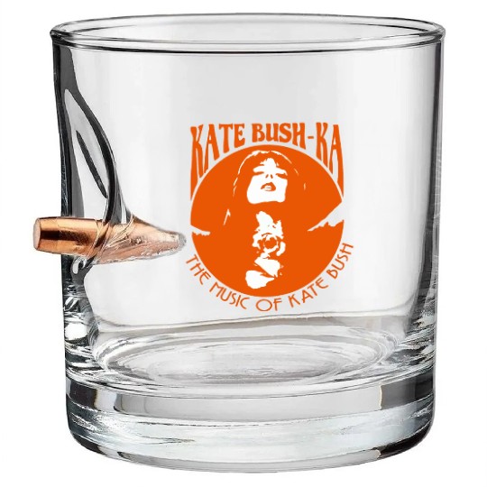 Kate Bush Bullet Whiskey Glasses
