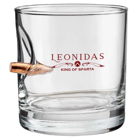 Sparta Gym And Fitness Leonidas Bullet Whiskey Glasses