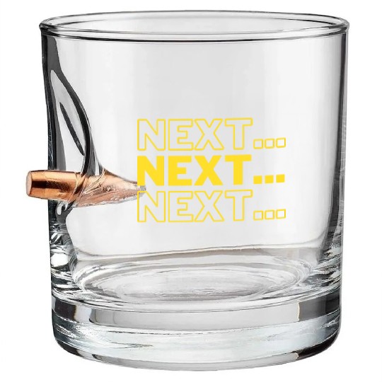 Yellow Next mysterious fun Bullet Whiskey Glasses