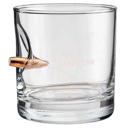 F22 Raptor Bullet Whiskey Glasses
