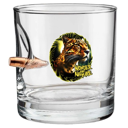 Moonlit Jaguar Bullet Whiskey Glasses