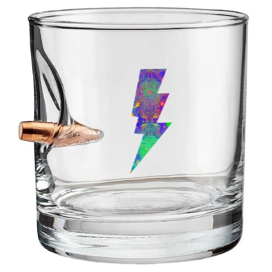 Mandala Lightning Bullet Whiskey Glasses