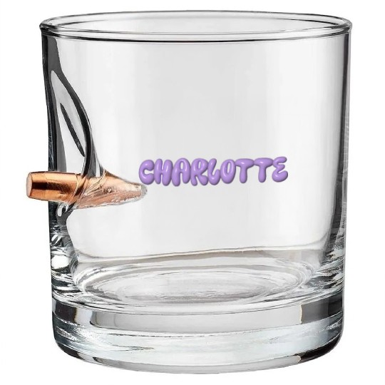 Charlotte: A Royal Name Choice! Bullet Whiskey Glasses