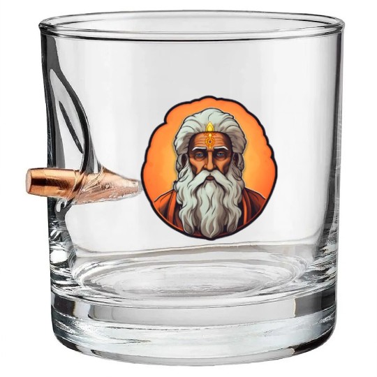 Guru Spiritual Buddhism Bullet Whiskey Glasses