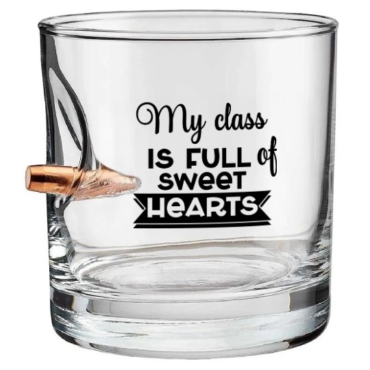 Best teacher GIft Bullet Whiskey Glasses