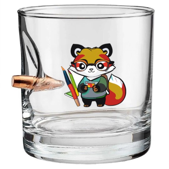 Back to school Bullet Whiskey Glasses