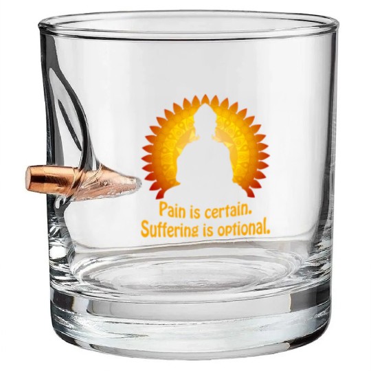Buddha Yoga Mandala Meditation Buddhism Namaste Bullet Whiskey Glasses