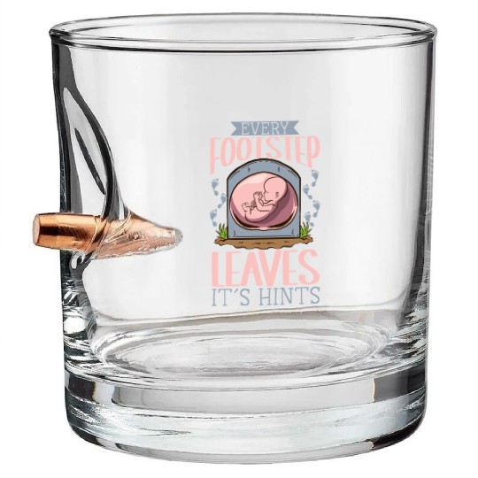 Infant Loss Miscarriage Awareness Pregnancy Loss Bullet Whiskey Glasses
