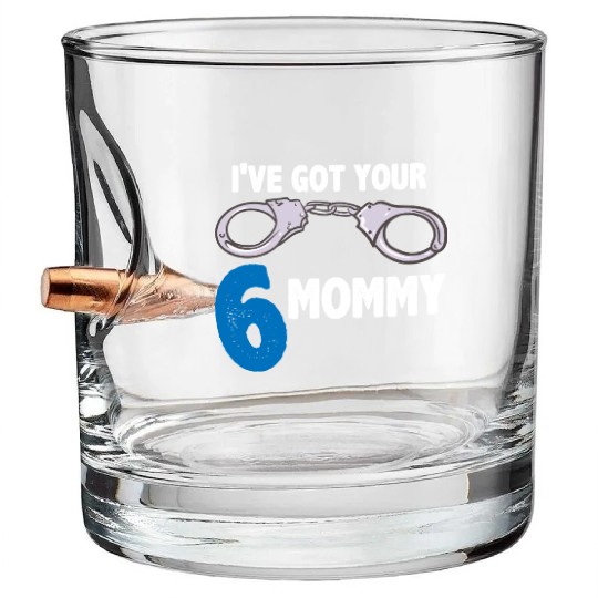 CORRECTIONAL OFFICER: I've Got Your 6 Mommy Bullet Whiskey Glasses