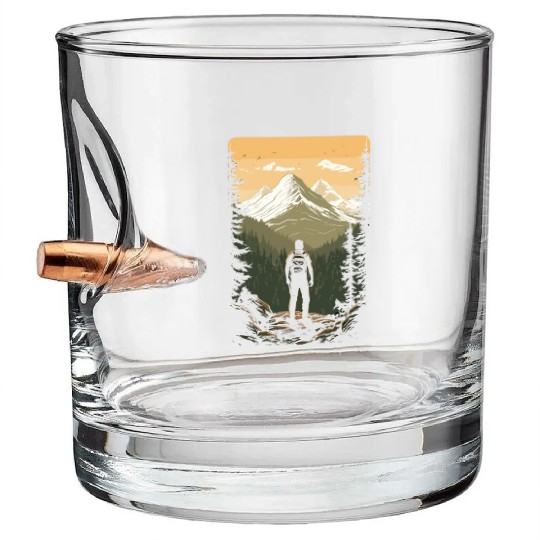 Camouflage Your Passion for Hunting Deer Bullet Whiskey Glasses