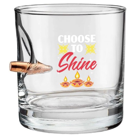 Happy Diwali Diwali Festival Indian Hindu Hinduism Bullet Whiskey Glasses