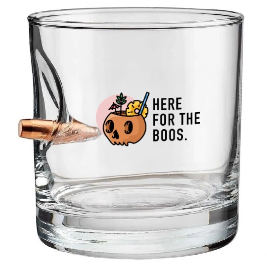 halloween 2 black Bullet Whiskey Glasses