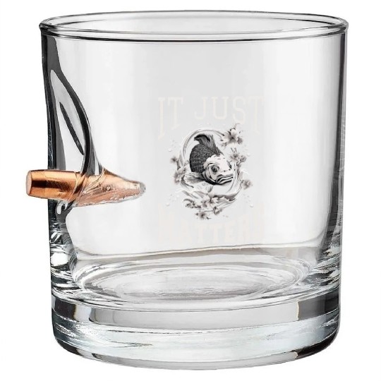 Koi Fish Koi Carp Japanese Koi Garden-Pond funny Bullet Whiskey Glasses