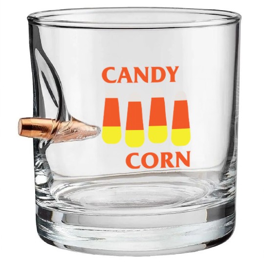 Candy Corn Punk Bullet Whiskey Glasses