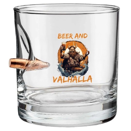 Viking World Tour Vikings Valhalla Odin for a Men Bullet Whiskey Glasses