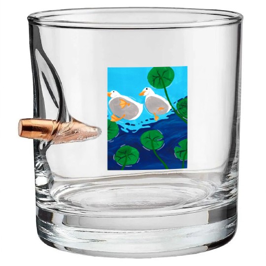 Duck Pond Bullet Whiskey Glasses