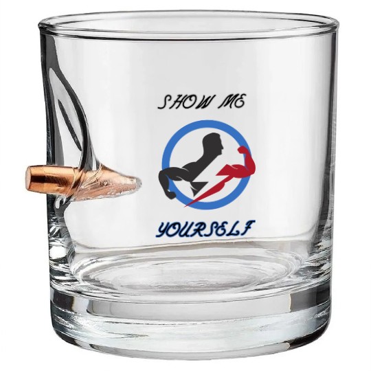 show me yourself in the gym. Bullet Whiskey Glasses