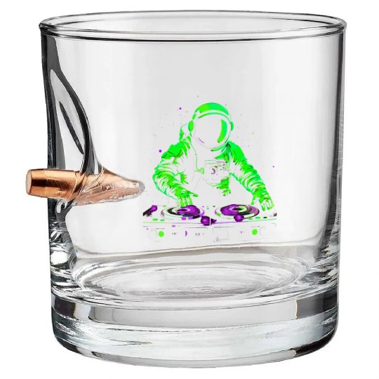 Astro DJ Bullet Whiskey Glasses