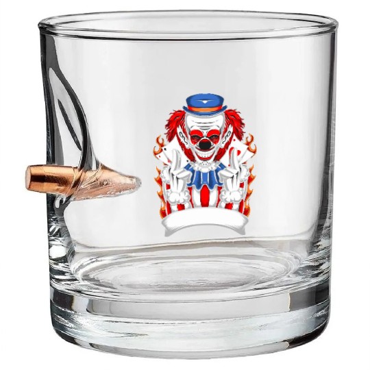 Horror Bullet Whiskey Glasses