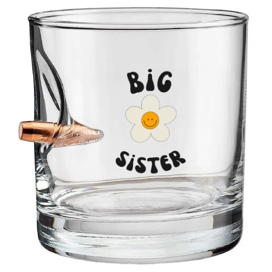 Big sister design Bullet Whiskey Glasses