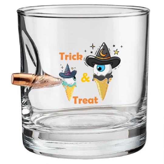 Vallina Ice Cream Halloween Bullet Whiskey Glasses