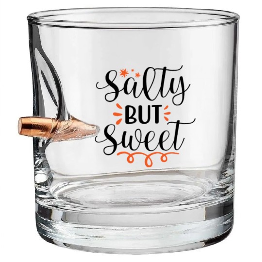 Salty But Sweet Bullet Whiskey Glasses