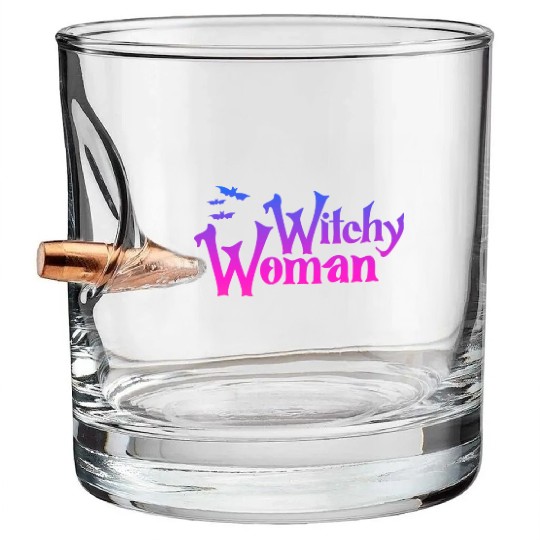 Witchy Woman Bullet Whiskey Glasses