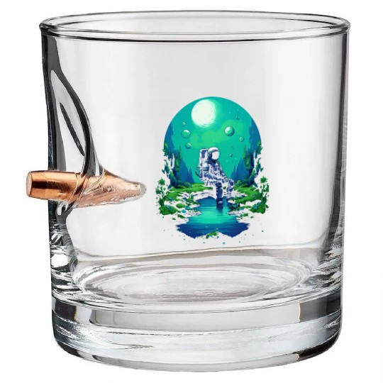 Astro Meditation Bullet Whiskey Glasses