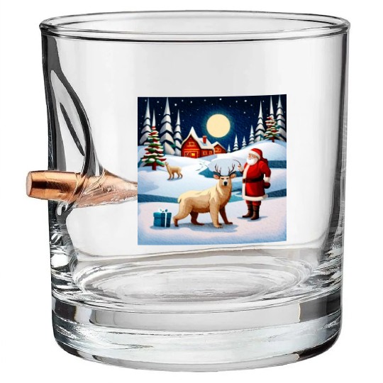 christmas festival 26 Bullet Whiskey Glasses