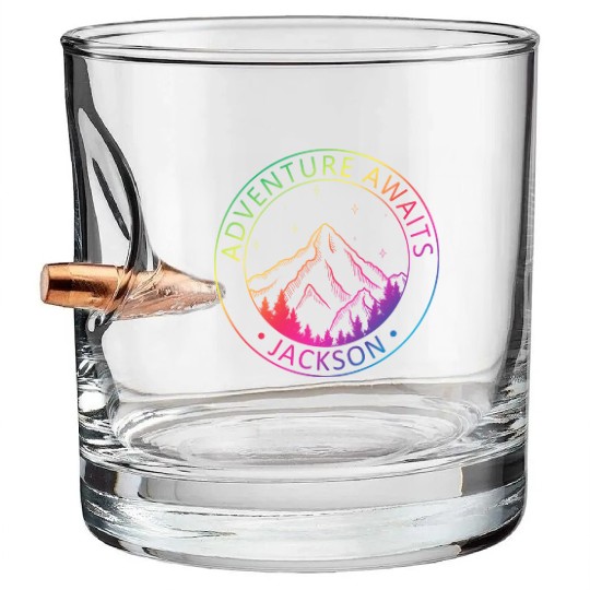 Jackson Jackson Hole Valley Wyoming Usa Adventure Bullet Whiskey Glasses
