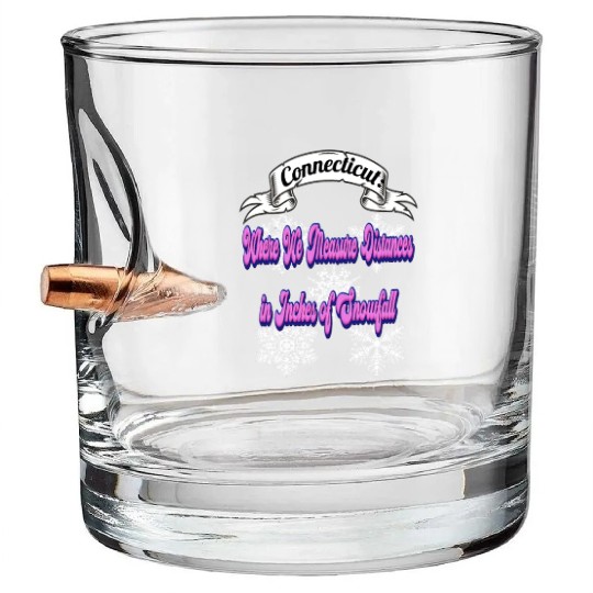 Connecticut Bullet Whiskey Glasses