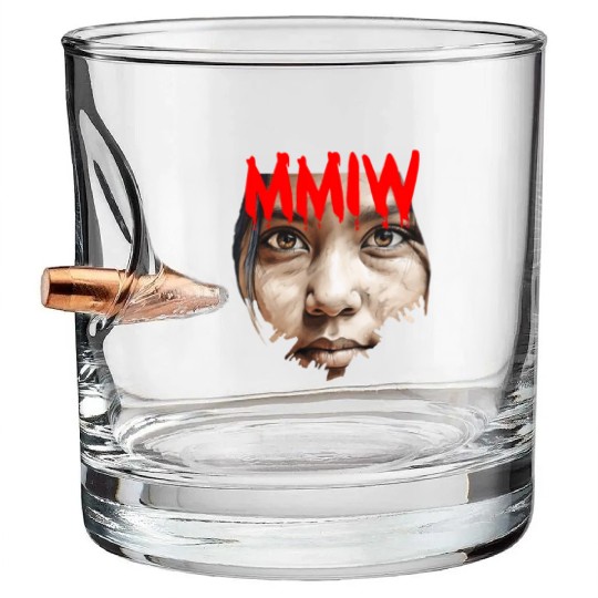 Missing Murdered Indigenous Women MMIW Bullet Whiskey Glasses