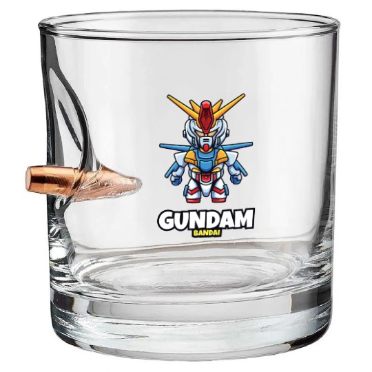 Gundam Bandai world fantastic Bullet Whiskey Glasses