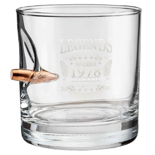 november 1978 Anniversary november 1978 november Bullet Whiskey Glasses
