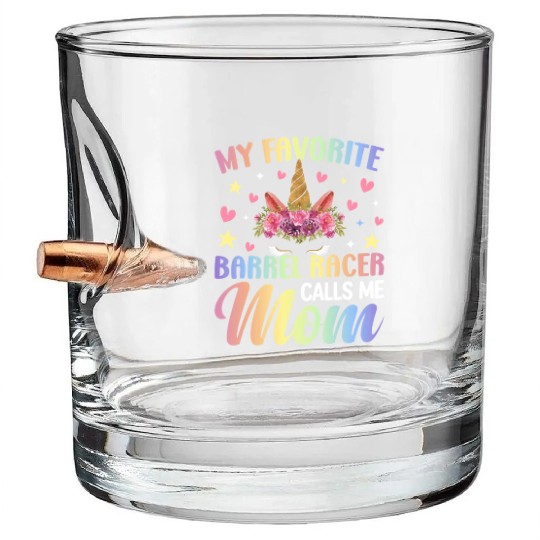 Racing Horse Riding Bullet Whiskey Glasses