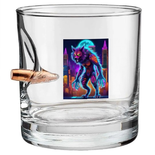 werewolf Bullet Whiskey Glasses