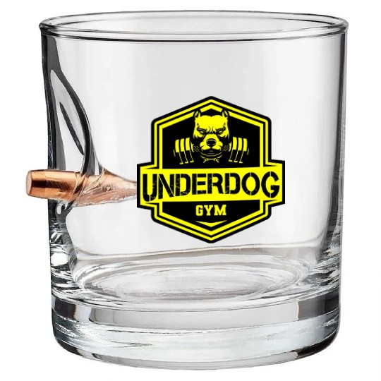 Pitbull - Underdog GYM Bullet Whiskey Glasses