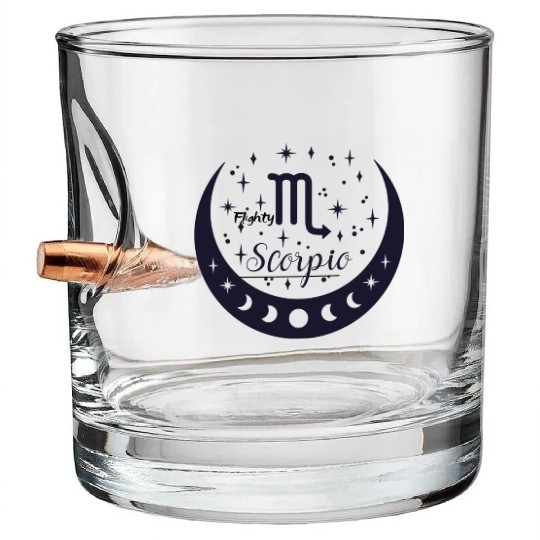 scorpio Bullet Whiskey Glasses