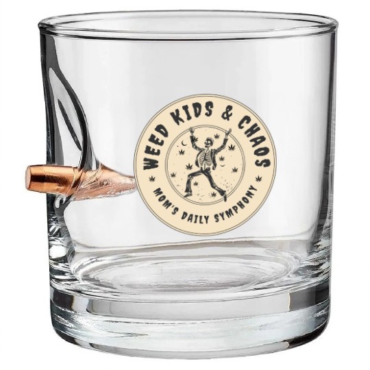 Creep Show Bullet Whiskey Glasses